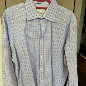 Ted Baker Endurance Dress Shirt – Check Pattern, Size 17 34/35